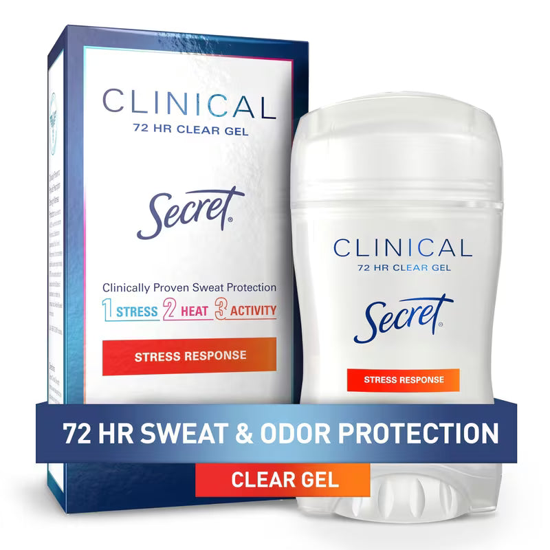 SECRET CLEAR GEL STRESS RESPONSE 45G
