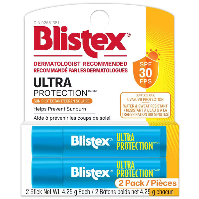 BLISTEX LIP BALM ULTRA PROCTECTION TWIN 2X4.25G