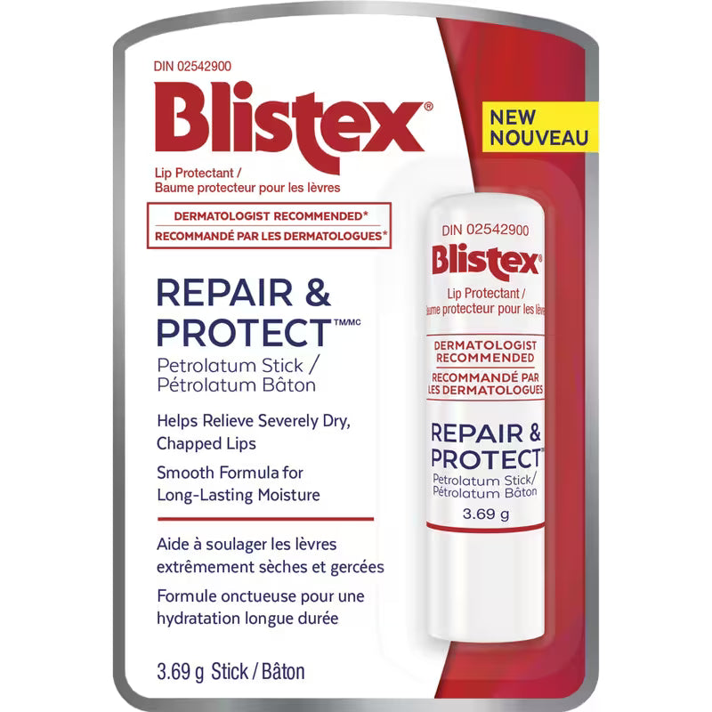 BLISTEX REPAIR & PROTECT STICK 3.69G STICK MED. pack of 6