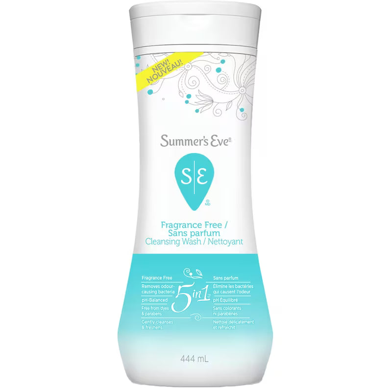 SUMMERS EVE CLEANSNG WASH 5 IN 1 FRAG FREE 444ML