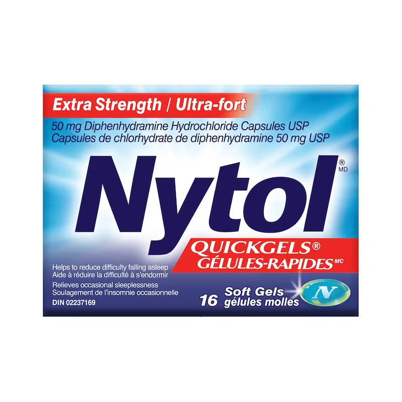 NYTOL QUICK GELS 50MG CAPS 16 CAPSULE