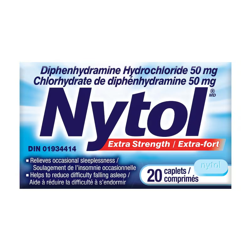 NYTOL 50MG CAPLETS 20 CAPLET
