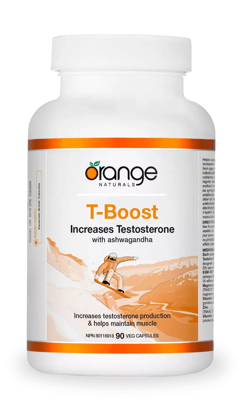 Orange Naturals T-Boost 90 v-caps