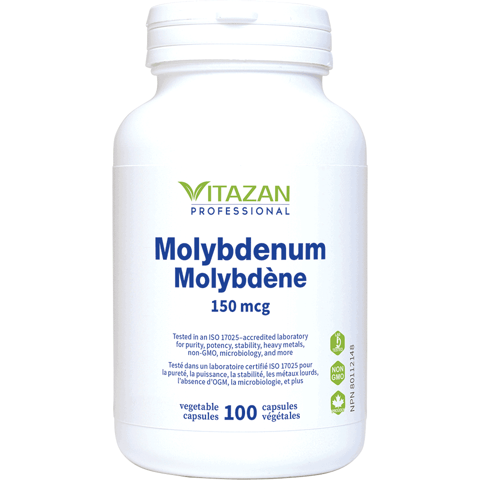 Vitazan Molybdenum Rice Chelate (150 mcg) 100 capsules