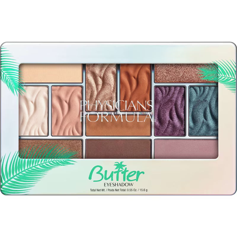 PHYSICIANS FORMULA BUTTER EYE SHADOW TROPICAL DAYS pack of 2