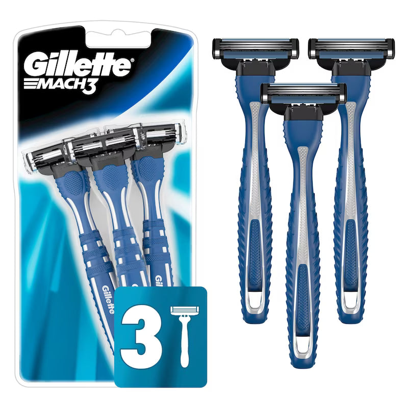 GILLETTE MACH3 DISPOSABLE RAZOR 3