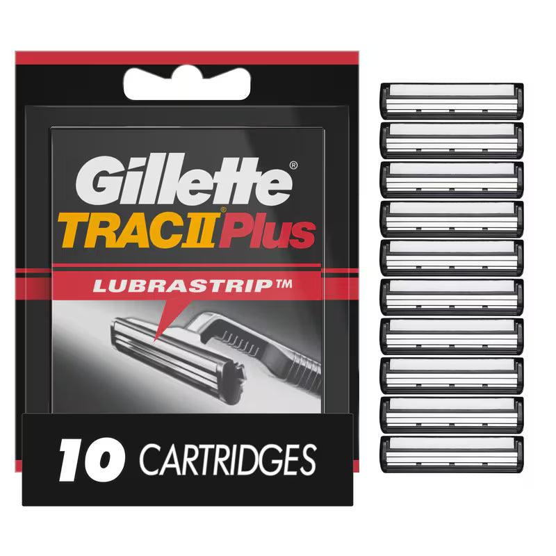 GILLETTE BLADES TRAC II PLUS 10