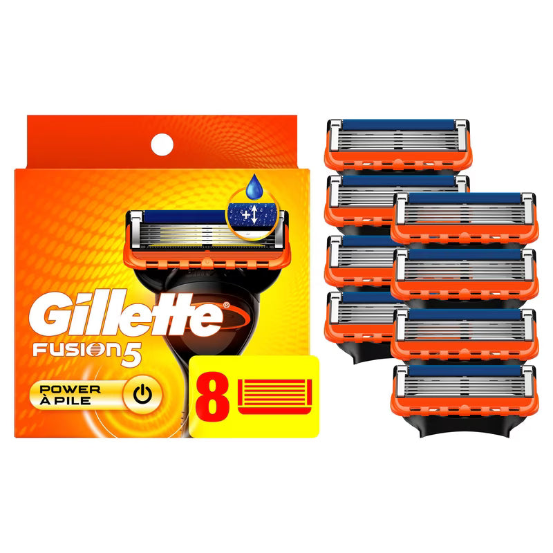 GILLETTE FUSION POWER BLADES 8