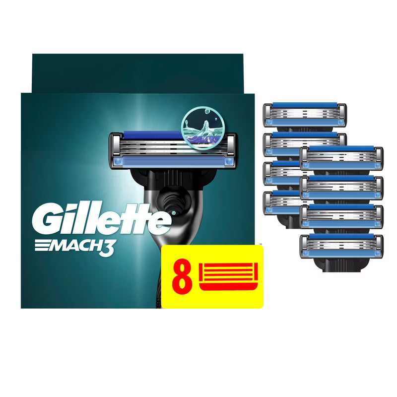 GILLETTE MACH3 BLADES 8