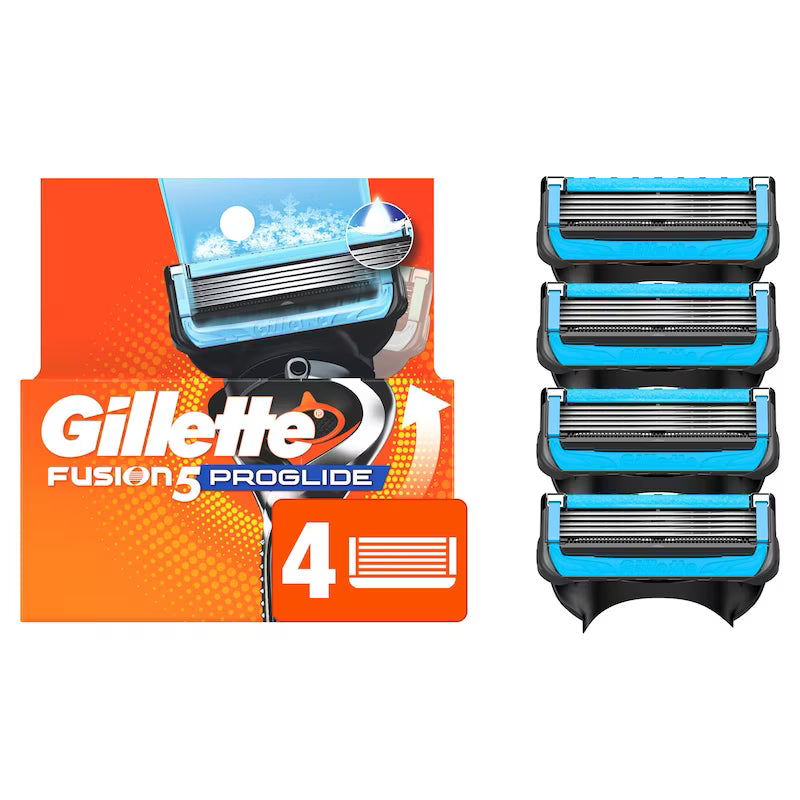 GILLETTE FUSION PROSHIELD CHILL CARTRIDGES 4