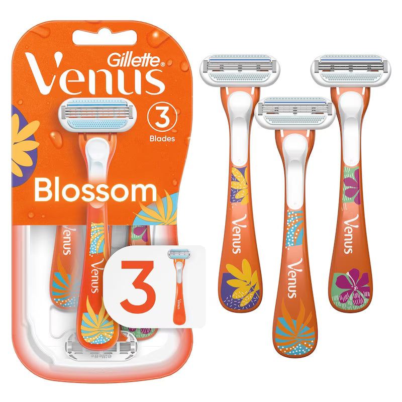 GILLETTE VENUS BLOSSOM RAZOR DISPOSABLE 3