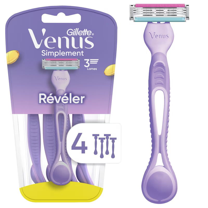 GILLETTE VENUS SIMPLY 3 PINK RAZ 4
