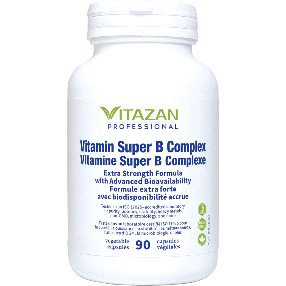 Vitazan Vitamin Super B Complex (Bioactive B Complex 100 mg) 90 capsules