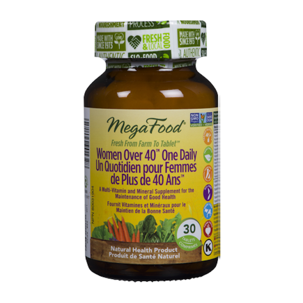 MegaFood_Women Over 40 One Daily_30 tabs