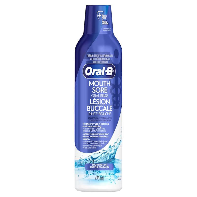 ORAL-B MOUTH WASH SORE MOUTH 475ML