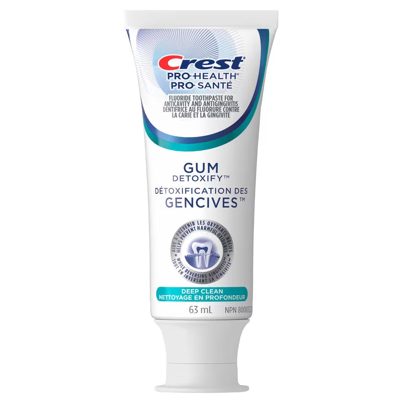 CREST PRO-H GUM DETOXIFY T/P DEEP CLEAN 63ML TOOTHPASTE
