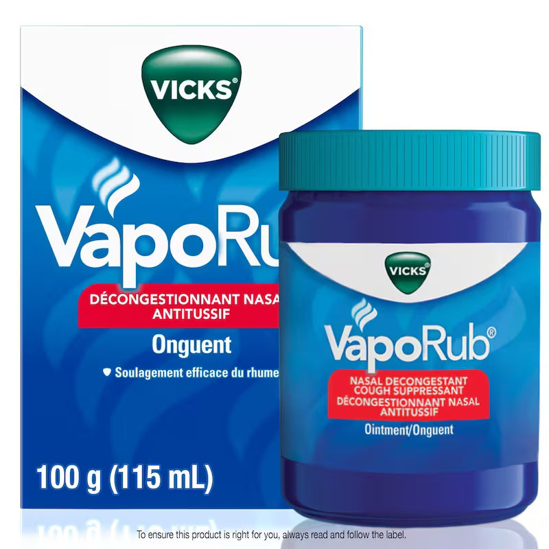 VICKS VAPORUB JAR 115ML OINTMENT
