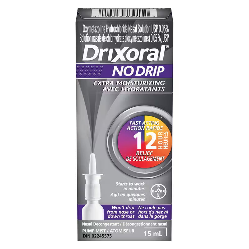 DRIXORAL NO DRIP MOISTURE 15ML SPRAY