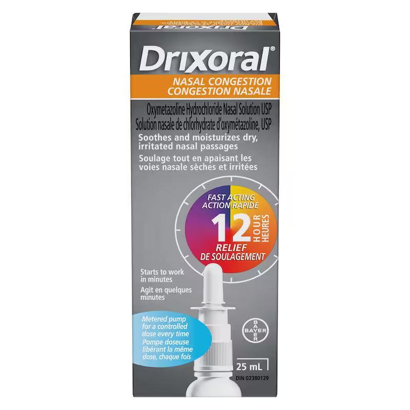 DRIXORAL NASAL CONGESTION 25ML SPRAY
