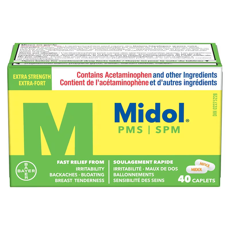 MIDOL PMS TB 15/25/500MG 40 TABLET