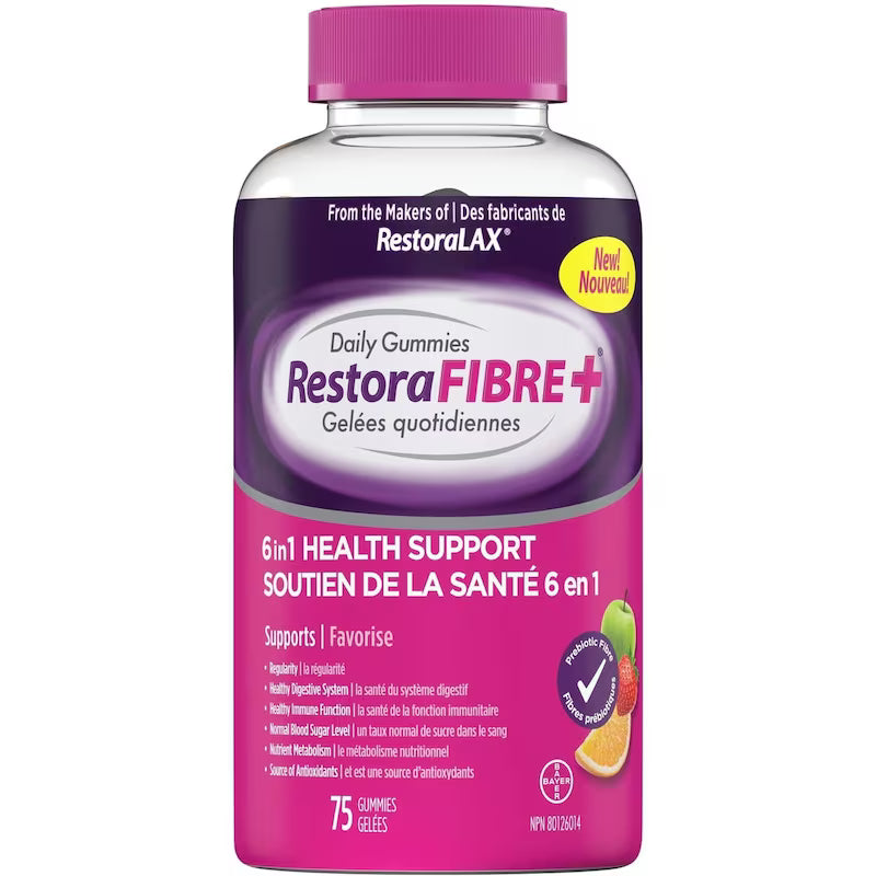RESTORAFIBRE DAILY GUMMIES 75 GUMMY