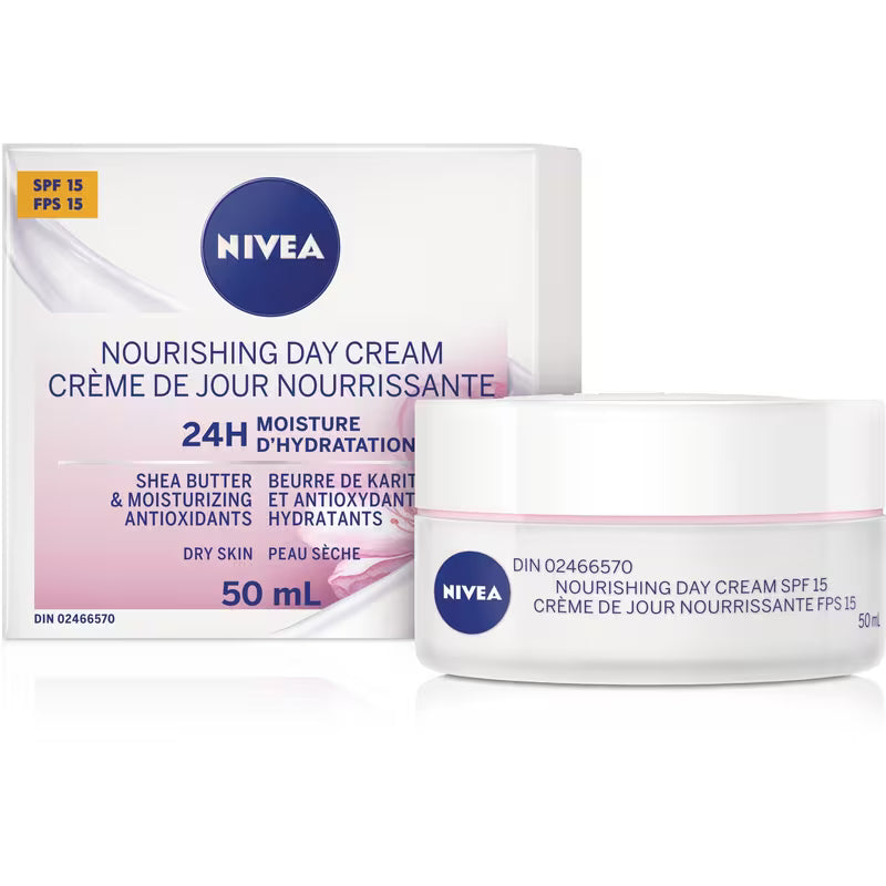 NIVEA NOURISHING DAY CREAM 24H MOISTURE 50ML
