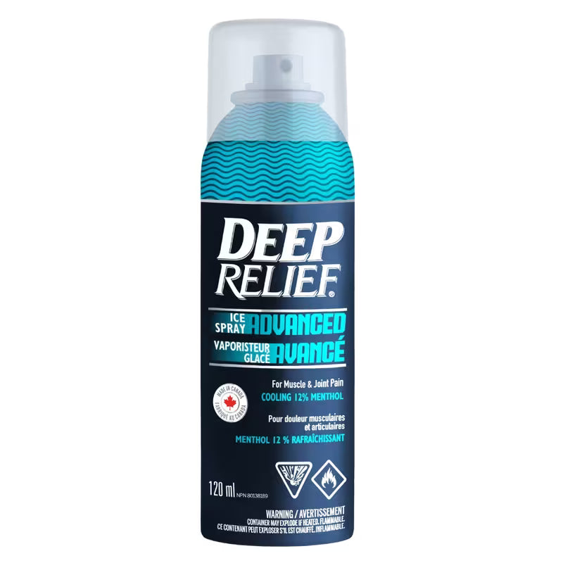 DEEP RELIEF ADVANCED SP ICE 120ML AEROSOL