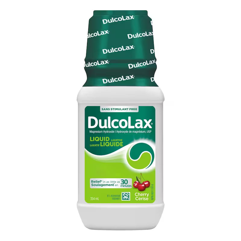 DULCOLAX LIQUID LAXATIVE CHERRY 354ML LIQUID