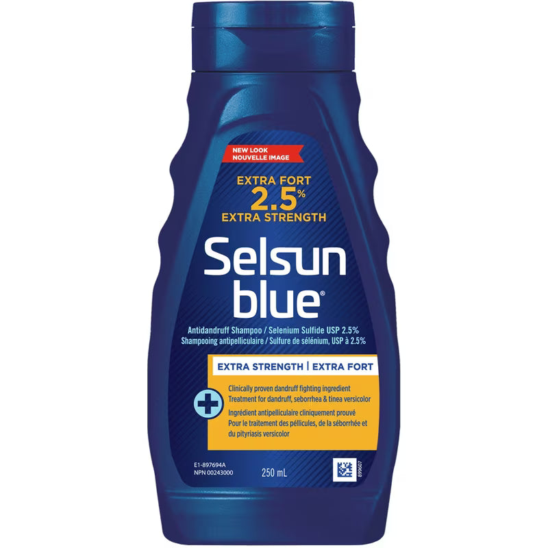 SELSUN BLUE SHP 2.5% 250ML SHAMPOO MED.