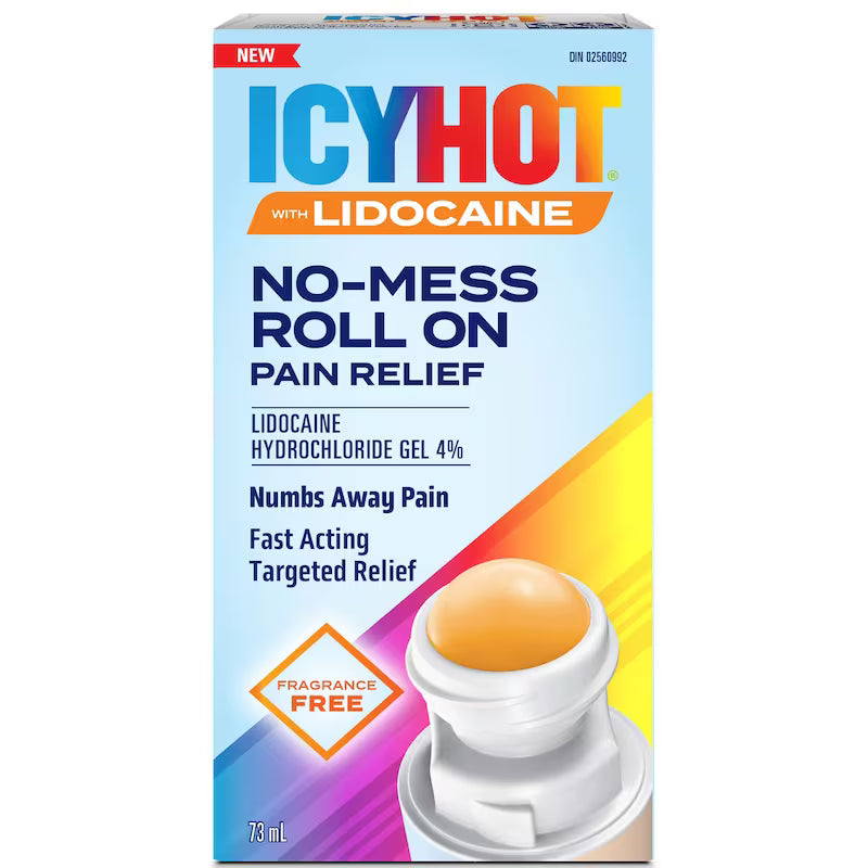 ICY HOT LIDOCAINE NOMESS LIQ 73ML GEL