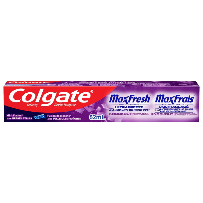 COLGATE MAXFRESH KNOCKOUT TOOTHPASTE 52ML TOOTHPASTE
