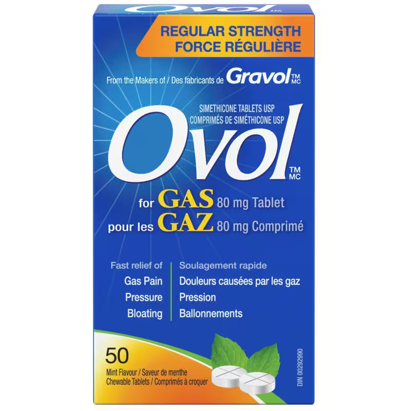 OVOL TB CHEW 80MG 50 TAB CHEW