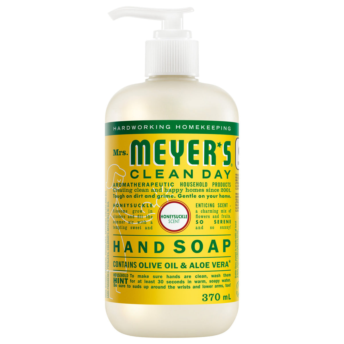 Mrs. Meyer's Clean Day - Hand Soap - Honeysuckle - 370ml