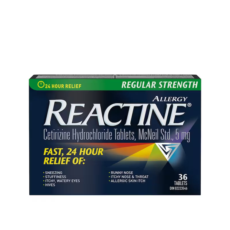 REACTINE RG TB 5MG 36 TABLET