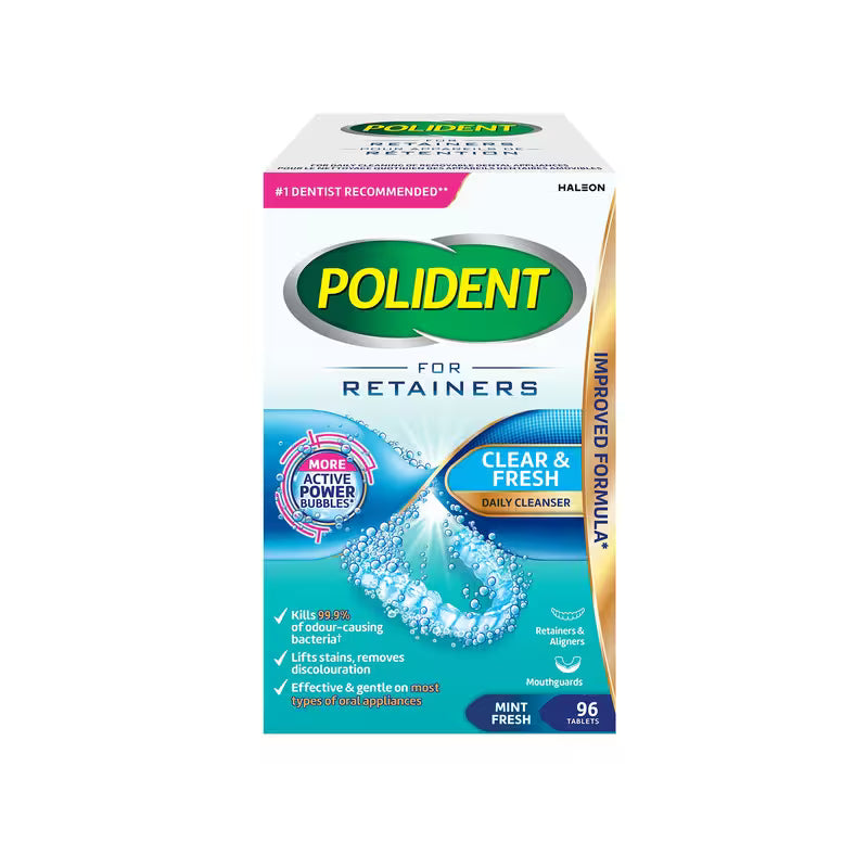 POLIDENT RETAINERS TB 96 TABLET