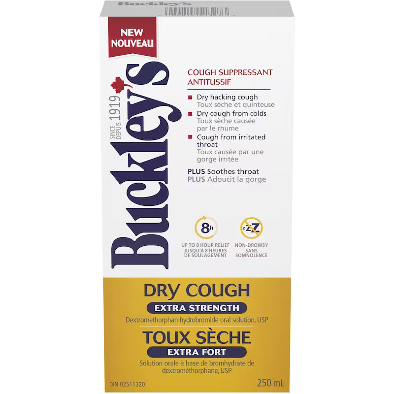 BUCKLEY'S DRY COUGH XST SYRUP 250ML SYRUP