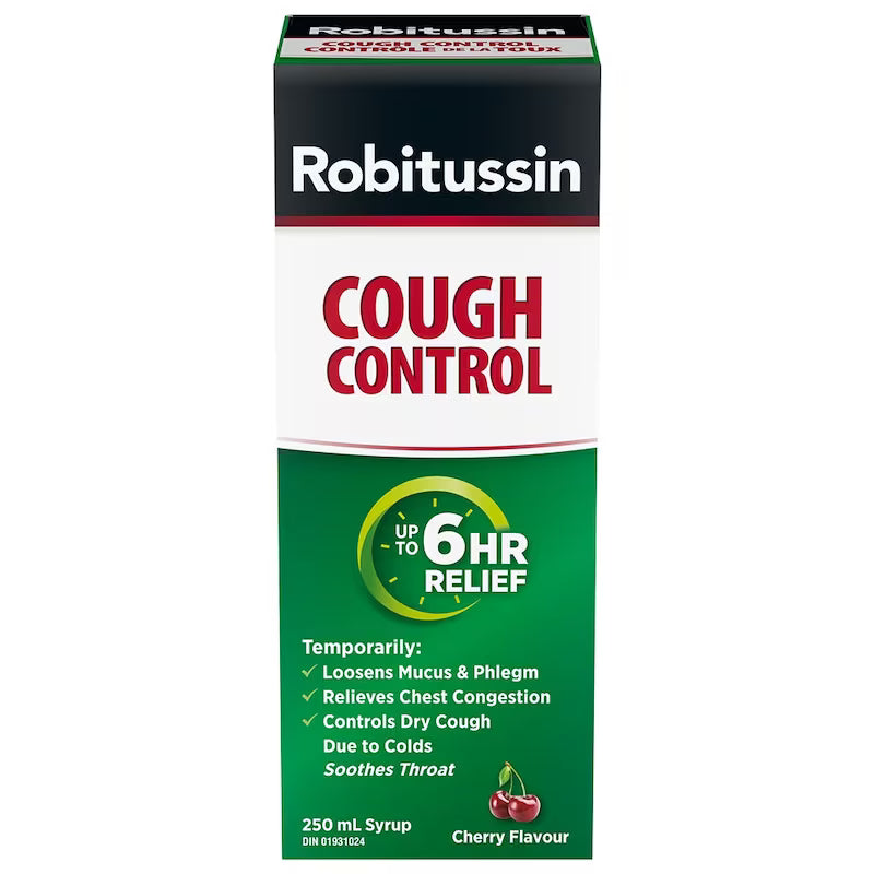 ROBITUSSIN DM COUGH CONTROL SYR 250ML SYRUP