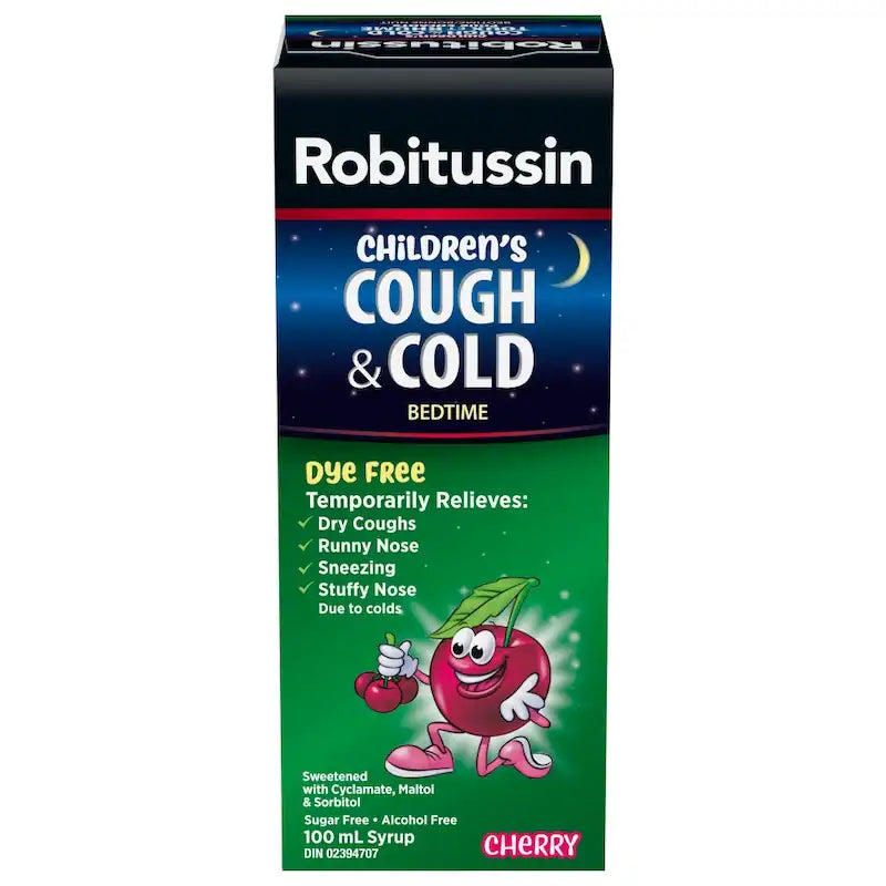 ROBITUSSIN CHILDREN'S COUGH COLD BEDTIME 100ML SYRUP