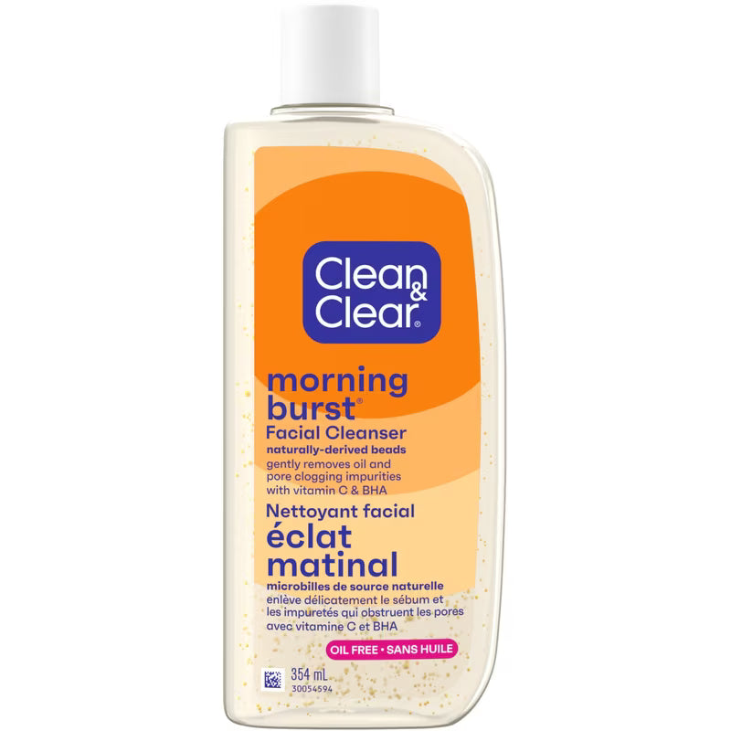 CLEAN&CLEAR CLEANSER FACIAL MORNING BURST 354ML