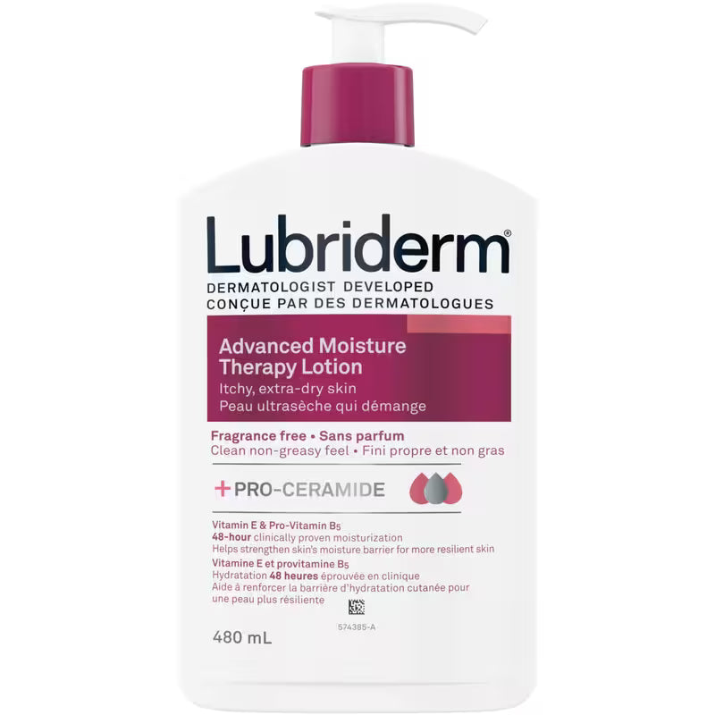 LUBRIDERM LOT ADV MOIST THERAPY FRAG/FREE 480ML