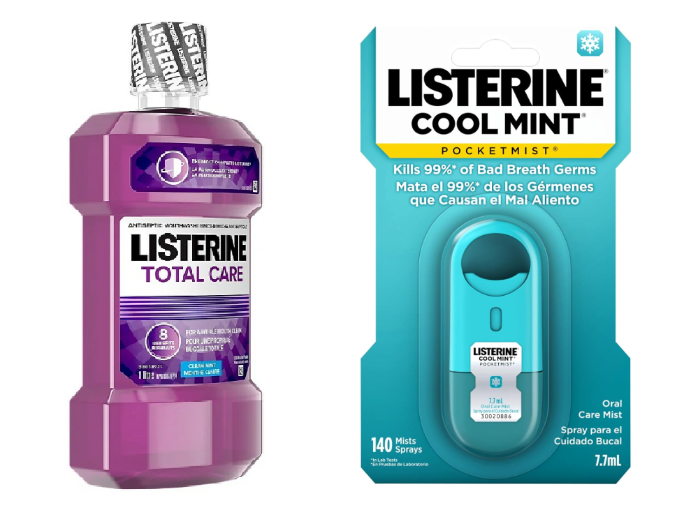 LISTERINE TOTAL CARE 1L+POCKET MIST COOL MNT BNS MOUTHWASH