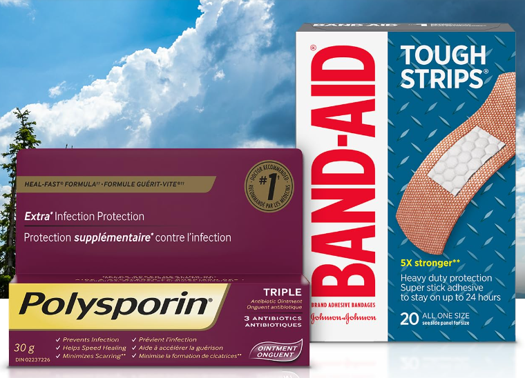 POLYSPORIN TRIPLE 30G + BAND-AID 30 OINTMENT