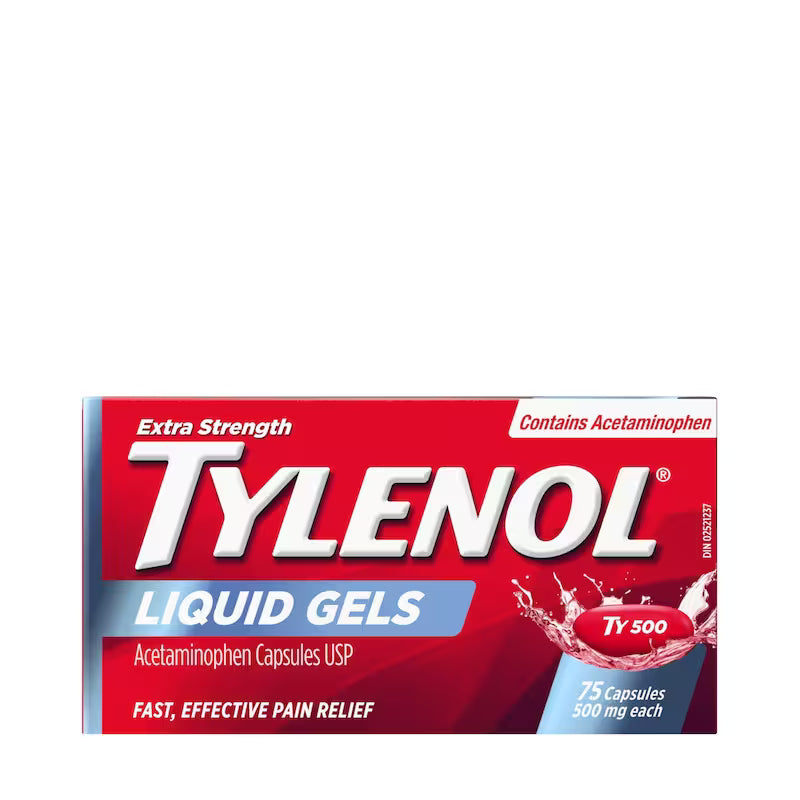 TYLENOL XST CAPS LIQUI-GEL 500MG 75 TABLET
