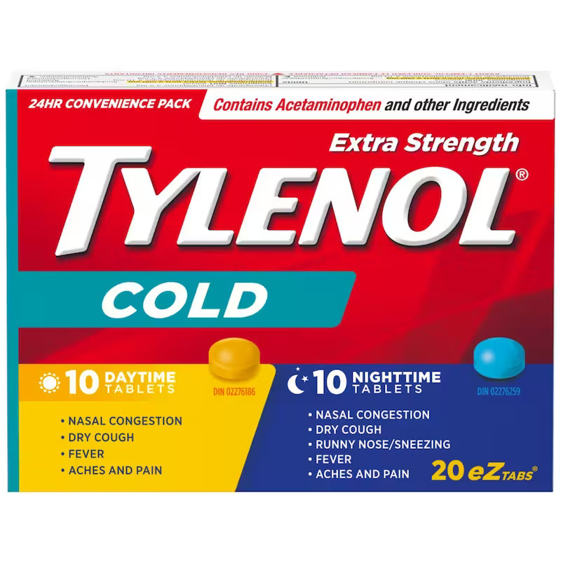 TYLENOL COLD XST TB DAY/NIGHT 10+10 TABLET