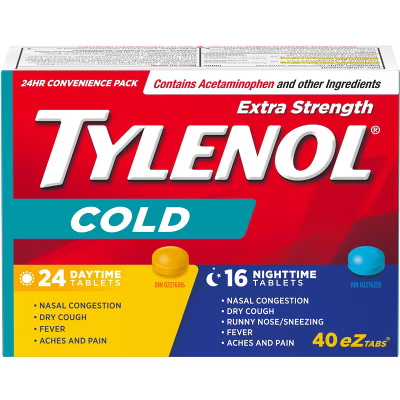 TYLENOL COLD XST TB DAY/NIGHT 24+16 TABLET