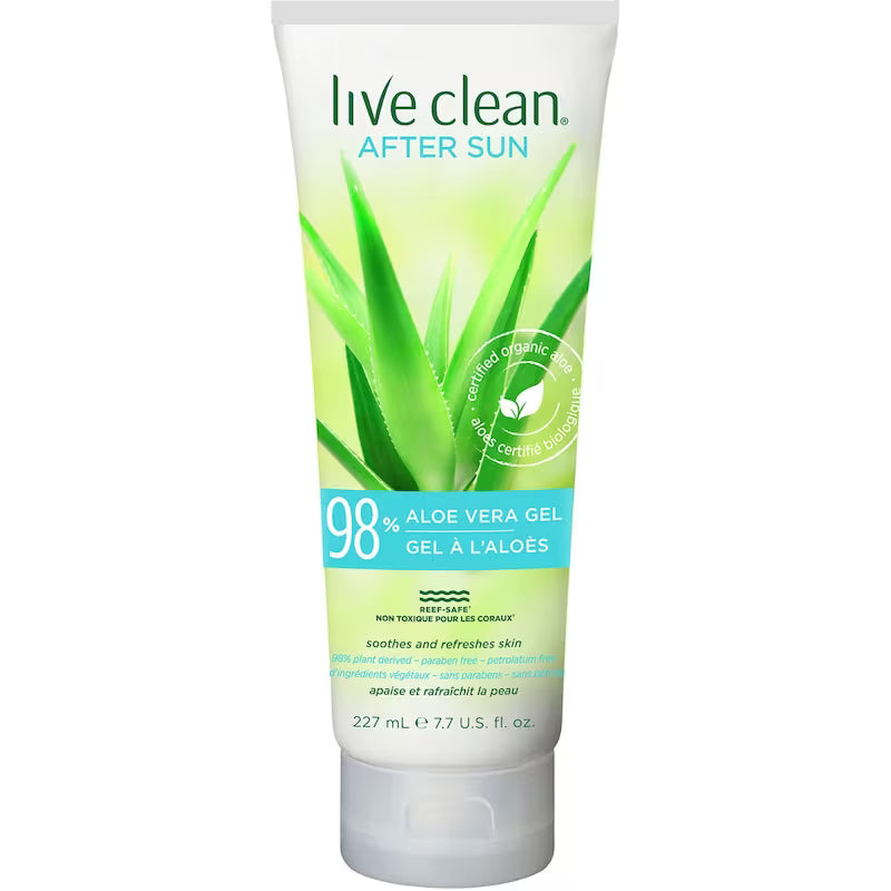 LIVE CLEAN GEL AFTER SUN 227G