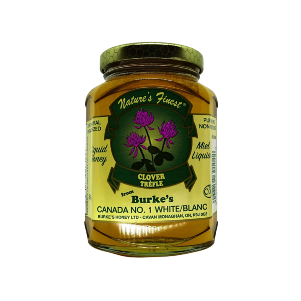 Burke's Pure Natural Honey Clover Cream Honey - TUB 500g