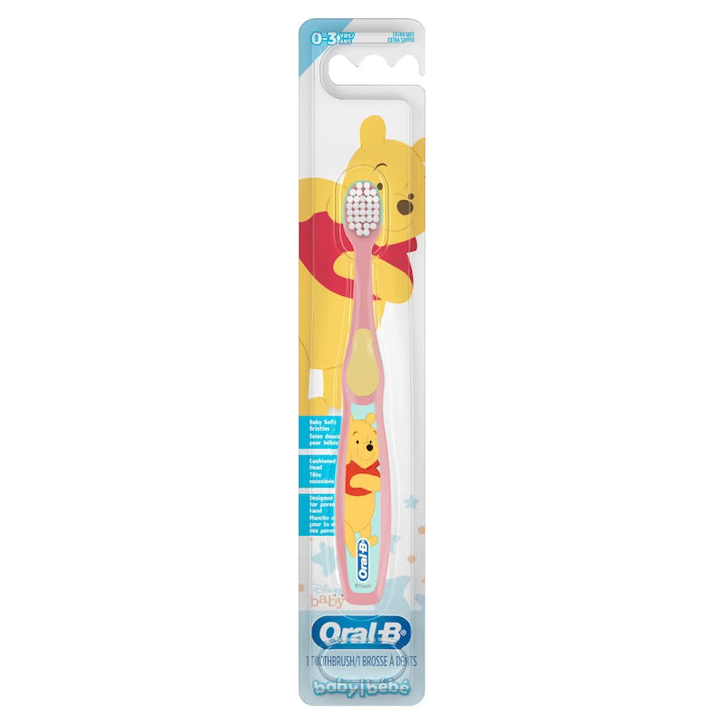 TOOTHBRUSH ORAL B WINNIE THE POOH 0-2YRS pack of 6