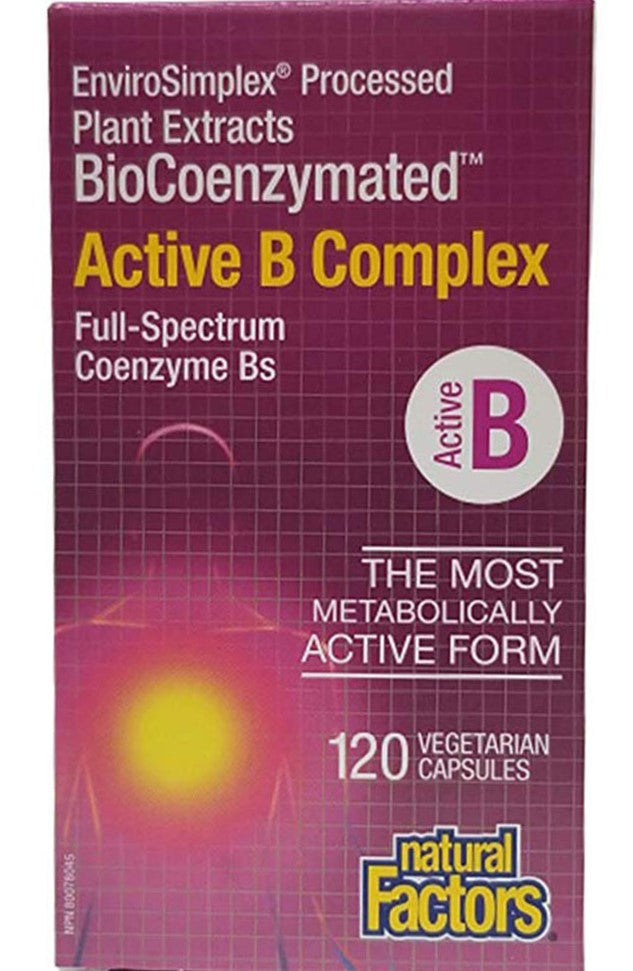 Natural Factors   BioCoenzymated Active B Complex   120vcaps