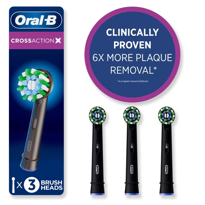 TOOTHBRUSH ORAL B CR/ACTION REFILLES BACTERIA GRD3